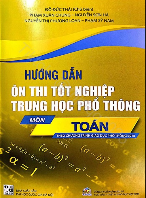 Hướng dẫn Ôn thi tốt nghiệp THPT môn Toán theo chương trình GDPT 2018