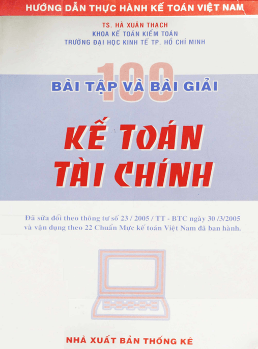 100 Bài Tập Và Bài Giải Kế Toán Tài Chính – Học Liệu Số Ebooks PDF