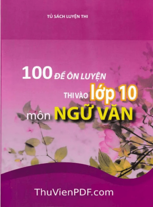 100 Đề Ôn Luyện Thi Vào Lớp 10 Môn Ngữ Văn – Học Liệu Số Ebooks PDF