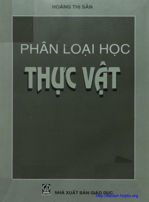 Phân Loại Học Thực Vật – Học Liệu Số Ebooks PDF
