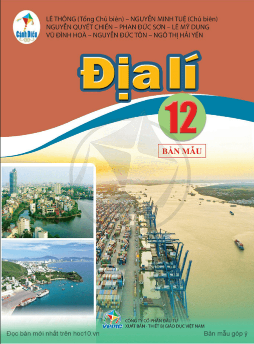 Địa Lý Lớp 12  – Cánh Diều – Học Liệu Số Ebooks PDF