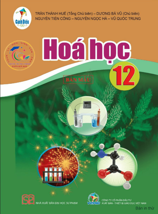 Hóa Học Lớp 12 – Cánh Diều – Học Liệu Số Ebooks PDF