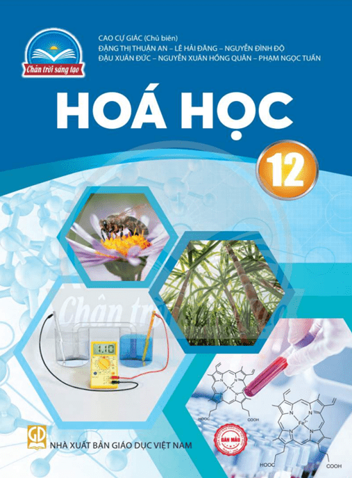 Hóa Học Lớp 12 – Chân Trời Sáng Tạo – Học Liệu Số Ebooks PDF