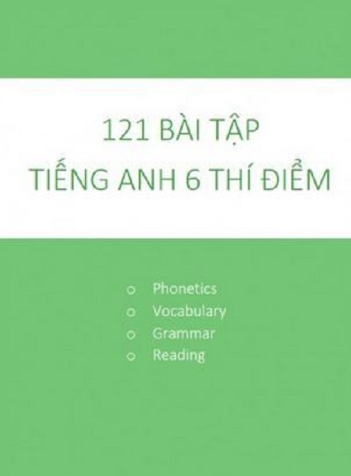 Học Liệu Số 121 Bài Tập Tiếng Anh Lớp 6 Thí Điểm