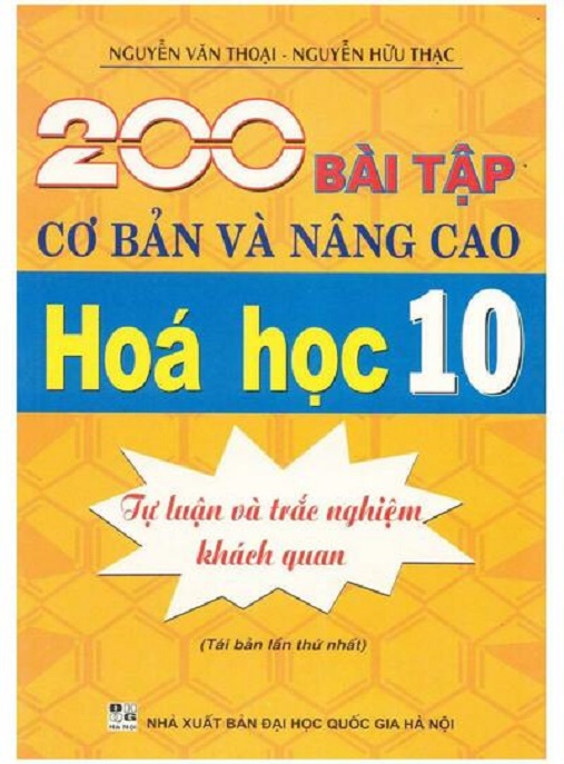 Học Liệu Số 200 Bài Tập Cơ Bản Và Nâng Cao Hóa Học Lớp 10