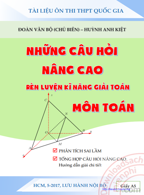 Học Liệu Số Những Câu Hỏi Nâng Cao Rèn Luyện Kỹ Năng Giải Toán