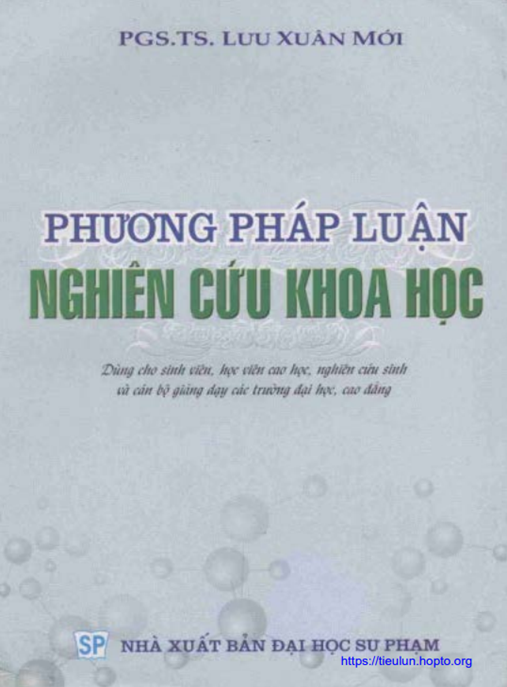 Học Liệu Số Phương Pháp Luận Nghiên Cứu Khoa Học