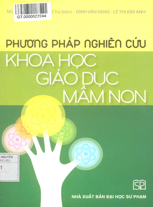 Học Liệu Số Phương Pháp Nghiên Cứu Khoa Học Giáo Dục Mầm Non
