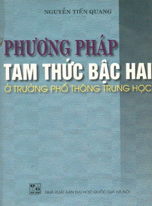 Học Liệu Số Phương Pháp Tam Thức Bậc Hai Ở Trường Phổ Thông Trung Học