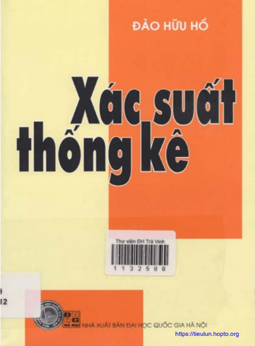 Xác Suất Thống Kê – Học Liệu Số Ebooks PDF