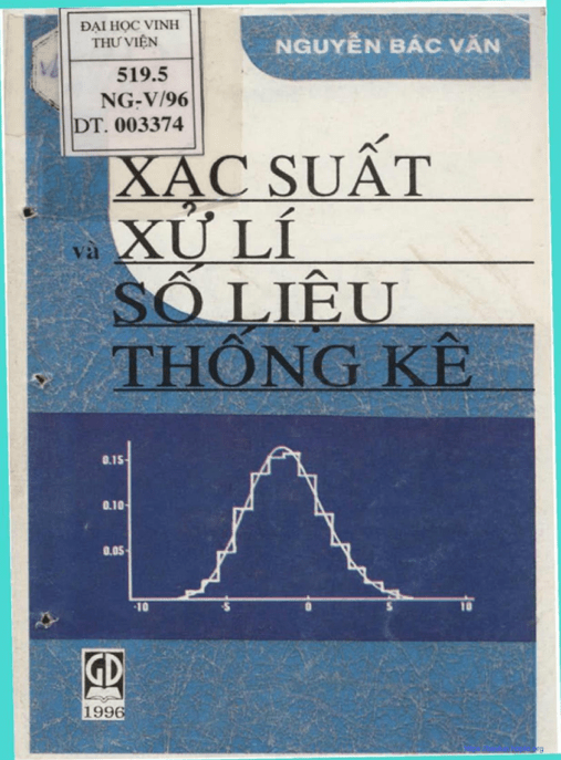 Xác Suất Và Xử Lý Số Liệu Thống Kê – Học Liệu Số Ebooks PDF