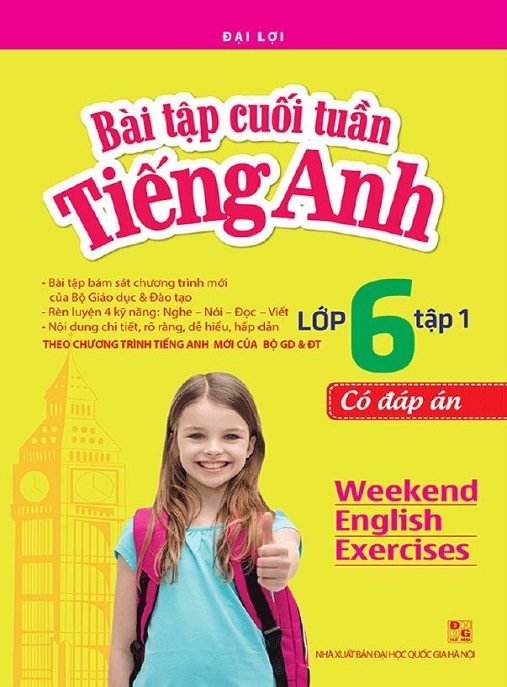 Học Liệu Số Bài Tập Cuối Tuần Tiếng Anh Lớp 6 Tập 1 Có Đáp Án