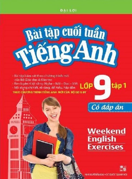 Học Liệu Số Bài Tập Cuối Tuần Tiếng Anh Lớp 9 Tập 1