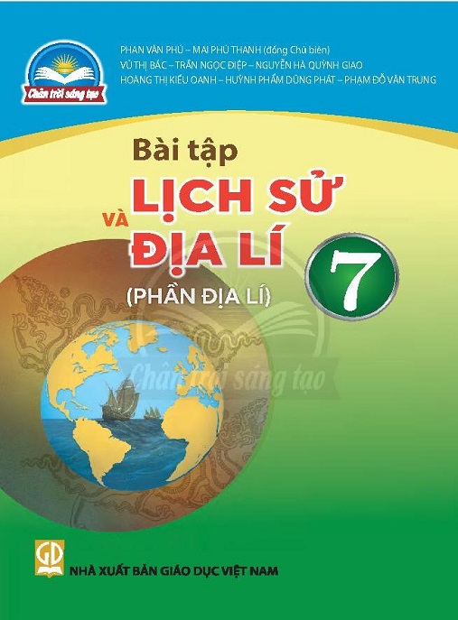 Học Liệu Số Bài Tập Lịch Sử Và Địa Lý Lớp 7 (Phần Địa Lý) (Chân Trời Sáng Tạo)