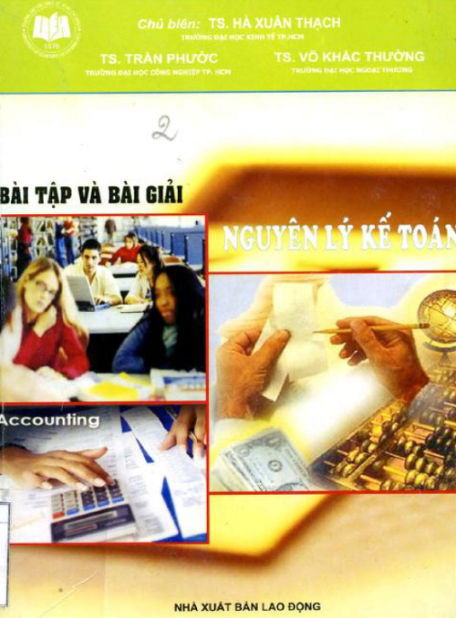 Học Liệu Số Bài Tập Và Giải Nguyên Lý Kế Toán