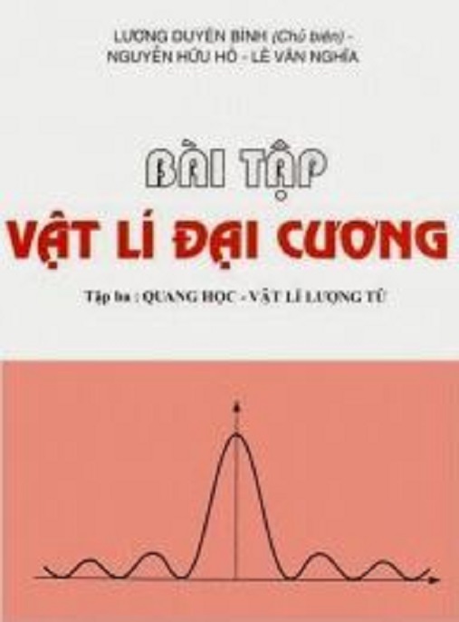 Học Liệu Số Bài Tập Vật Lý Đại Cương Tập 3 – Quang Học Vật Lý Lưỡng Từ