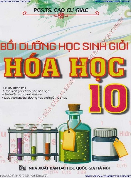 Học Liệu Số Bồi Dưỡng Học Sinh Giỏi Hóa Học Lớp 10