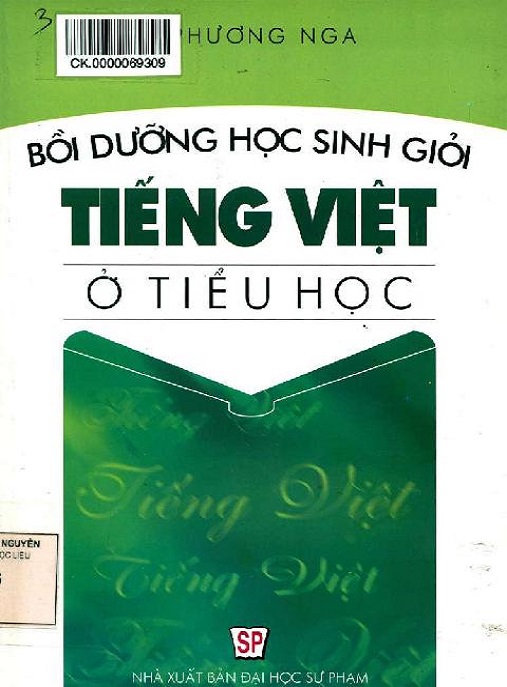 Học Liệu Số Bồi Dưỡng Học Sinh Giỏi Tiếng Việt Ở Tiểu Học