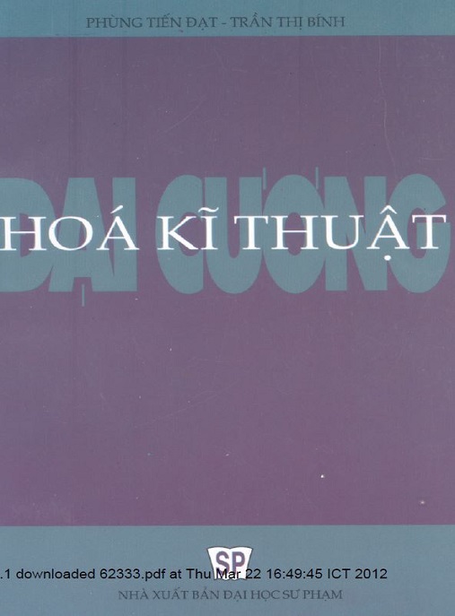 Học Liệu Số Đại Cương Hóa Kỹ Thuật