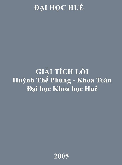 Học Liệu Số Giải Tích Lồi