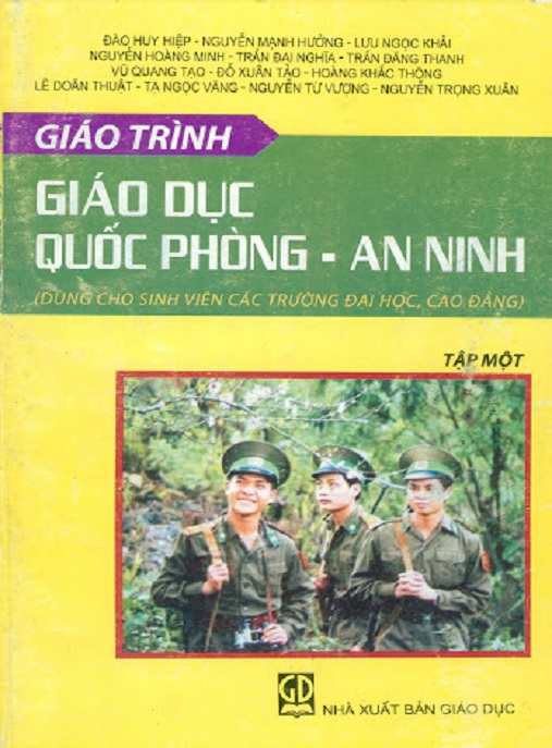 Học Liệu Số Giáo Trình Giáo Dục Quốc Phòng An Ninh Tập 1