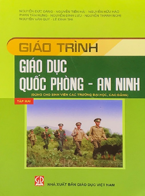 Học Liệu Số Giáo Trình Giáo Dục Quốc Phòng An Ninh Tập 2