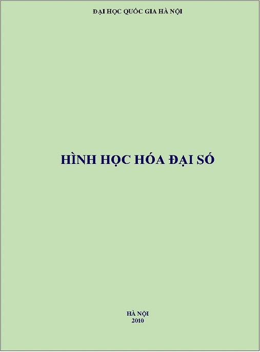 Học Liệu Số Hình Học Hóa Đại Số