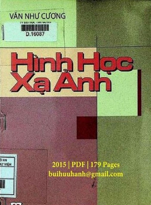 Học Liệu Số Hình Học Xạ Ảnh