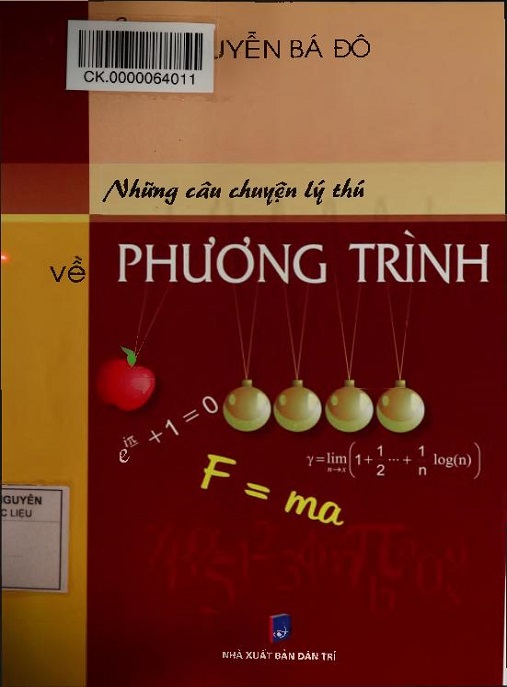 Học Liệu Số Những Câu Chuyện Lý Thú Về Phương Trình