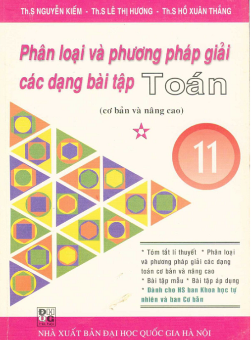 Học Liệu Số Phân Loại Và Phương Pháp Giải Các Dạng Bài Tập Toán Lớp 11 Tập 1