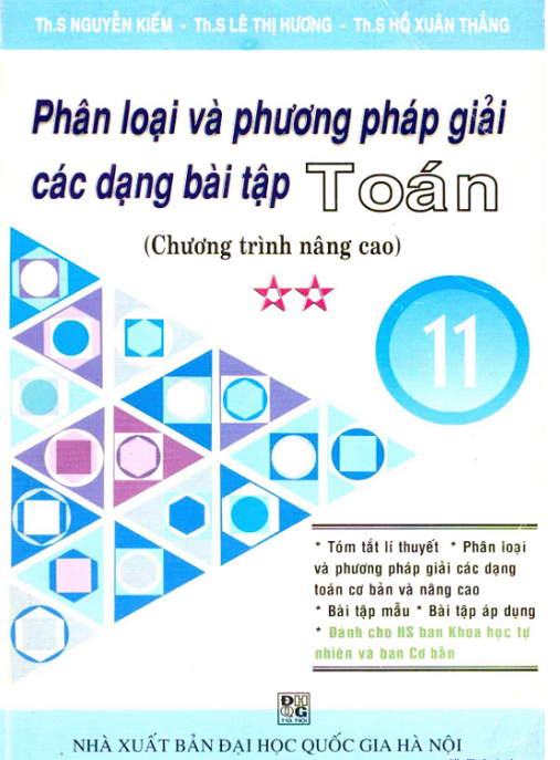 Học Liệu Số Phân Loại Và Phương Pháp Giải Các Dạng Bài Tập Toán Lớp 11 Tập 2