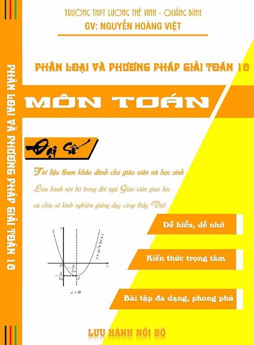 Học Liệu Số Phân Loại Và Phương Pháp Giải Toán 10 – Đại Số