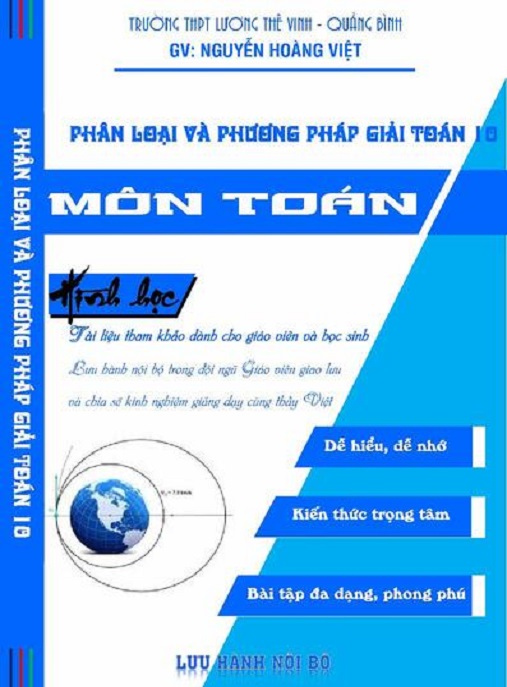 Học Liệu Số Phân Loại Và Phương Pháp Giải Toán 10 – Hình Học
