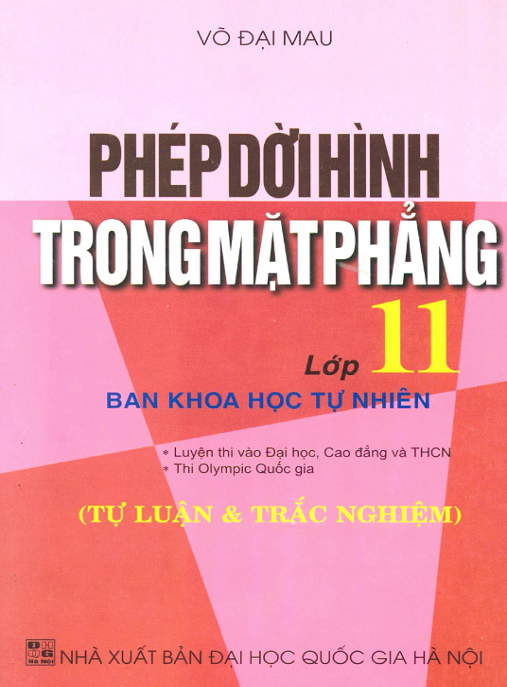 Học Liệu Số Phép Dời Hình Trong Mặt Phẳng Lớp 11