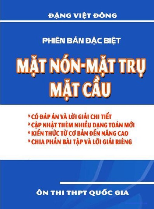 Học Liệu Số Phiên Bản Đặc Biệt – Mặt Nón – Mặt Trụ – Mặt Cầu